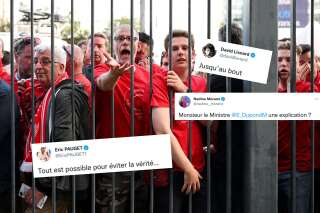 Après le fiasco du stade de France, les représentants de la Fédération française de football ont révélé que les images de vidéosurveillances avaient été supprimées 