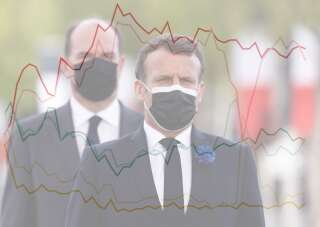Emmanuel Macron et Jean Castex lors d'une commémoration à Paris (illustration)