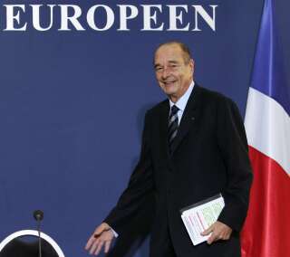 Jacques Chirac lors d'un sommet européen, le 15 décembre 2006 à Bruxelles.