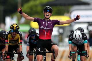 En préambule au grand départ du Tour de France cycliste, la Néerlandaise Demi Vollering a remporté 