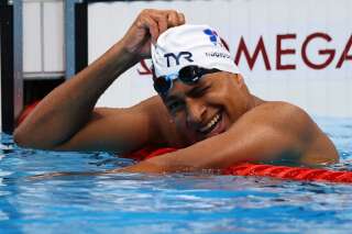 Yohann Ndoye Brouard, ici dans la piscine olympique, est revenu sur la mésaventure qui lui est arrivée lors du 100m dos.