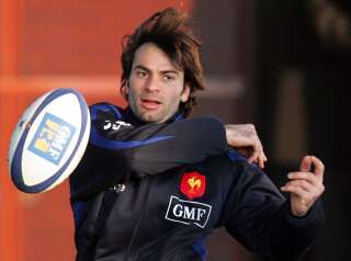 Christophe Dominici, le 31 janvier 2006, à un entraînement.