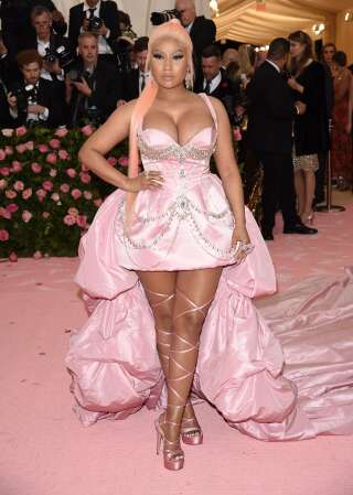 Nicki Minaj au gala du Metropolitan Museum of Art's Costume Institute le 6 mai 2019.
