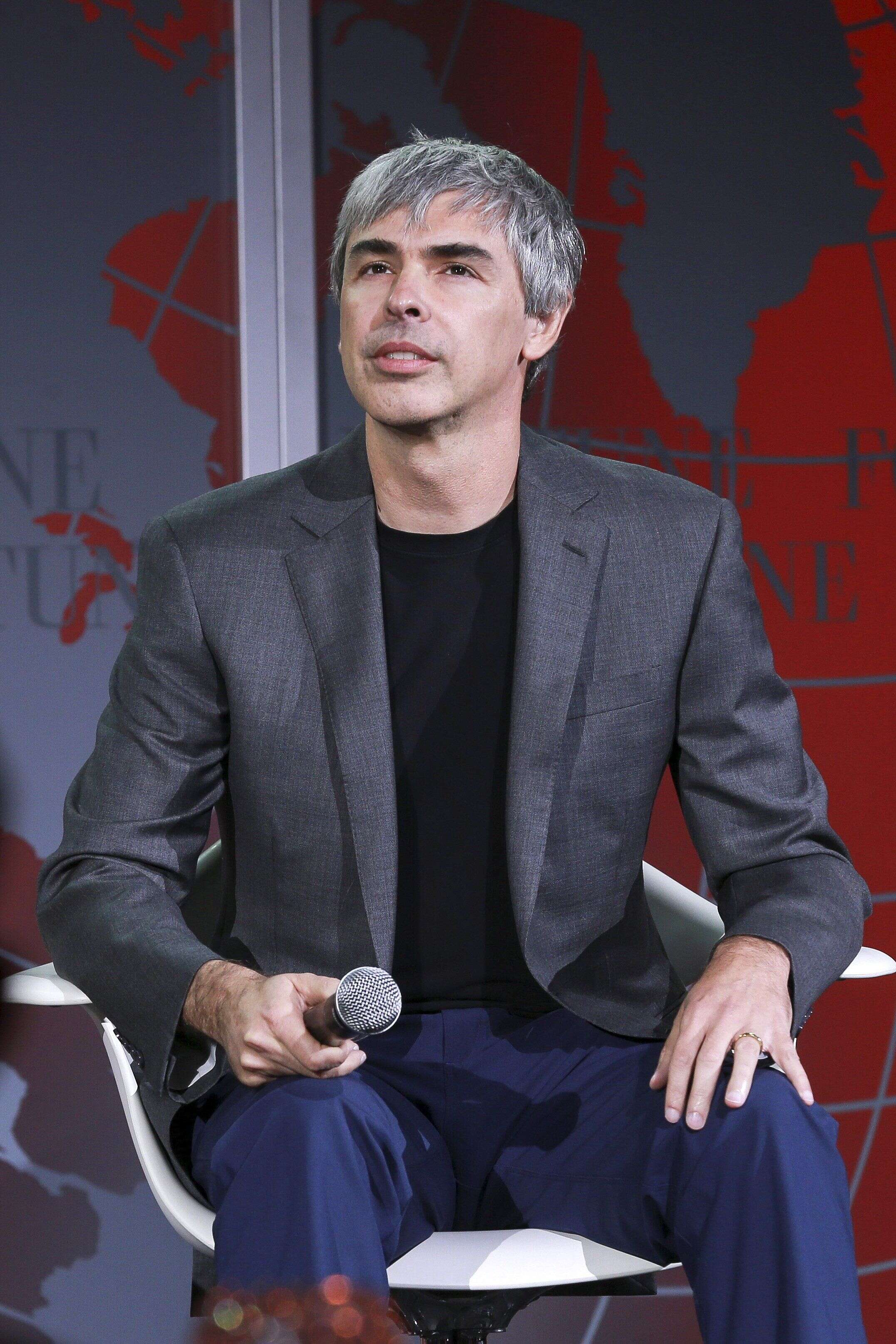 Larry Page, le 2 novembre 2015 à San Francisco