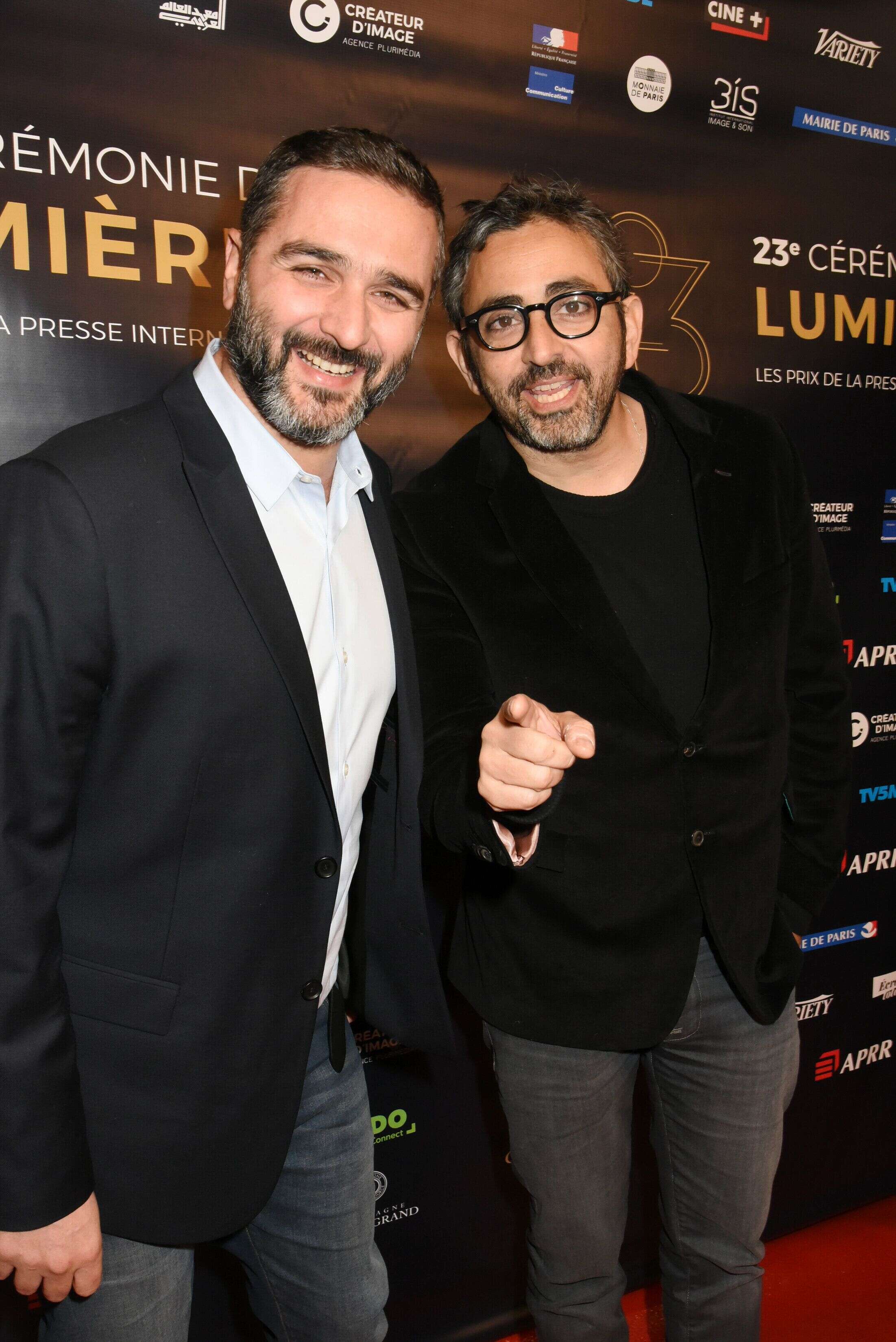Olivier Nakache (à gauche) et Éric Toledano projetteront leur film en clôture du Festival de Cannes 2019.
