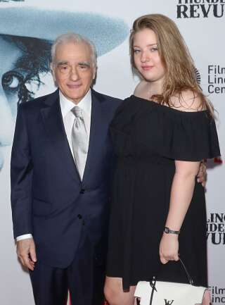 Martin Scorsese et sa fille Francesca Scorsese