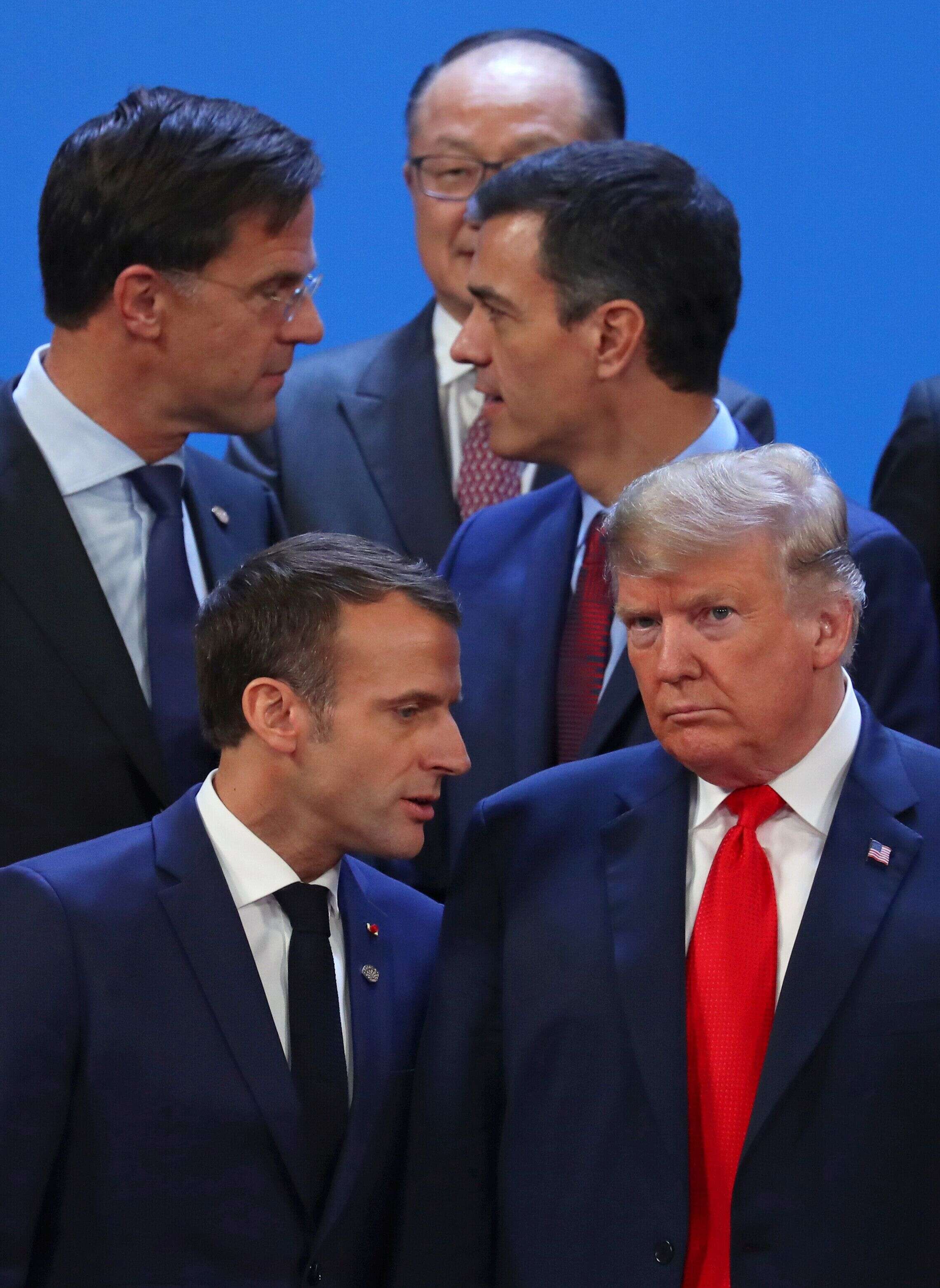 La dernière rencontre entre Emmanuel Macron et Donald Trump a eu lieu en marge du sommet du G20 en Argentine, fin novembre.