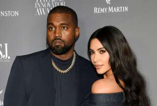 Kanye West et Kim Kardashian, ici à New York, en novembre 2019.