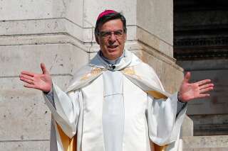 L'archevêque de Paris Michel Aupetit, ici en 2020, démissionne.