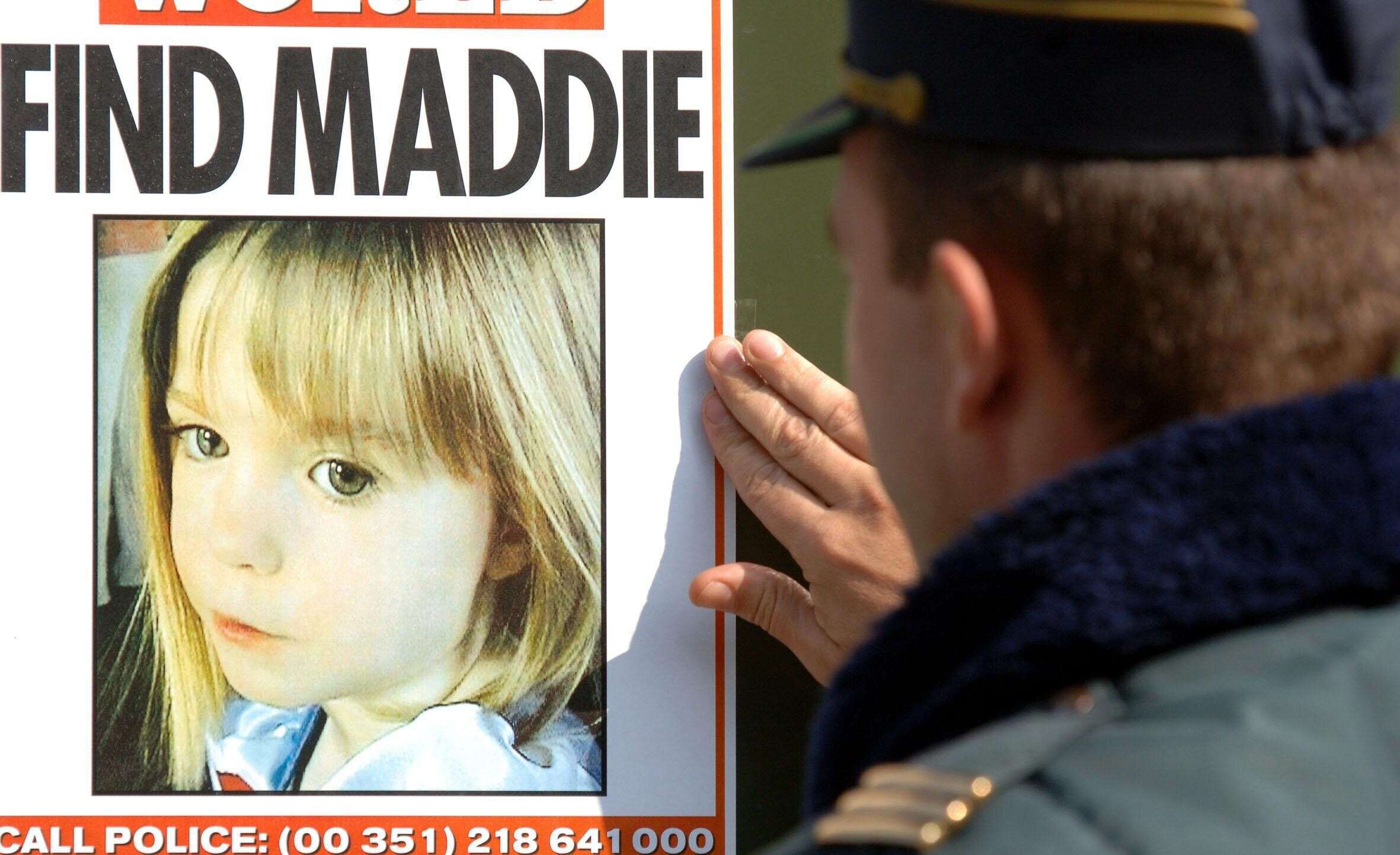 L'affaire de la disparition de la petite Maddie relancée avec un suspect allemand (Photo prise au Portugal en 2007 après la disparition de Madeleine McCann)