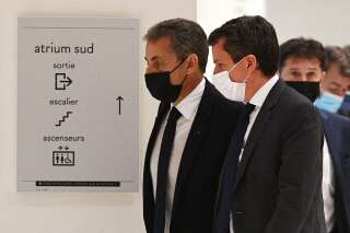 Nicolas Sarkozy, ici à Paris, le 15 juin 2021.