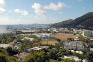 Une vue des îles Vierges britanniques, connues pour être un paradis fiscal, le 3 avril 2009.