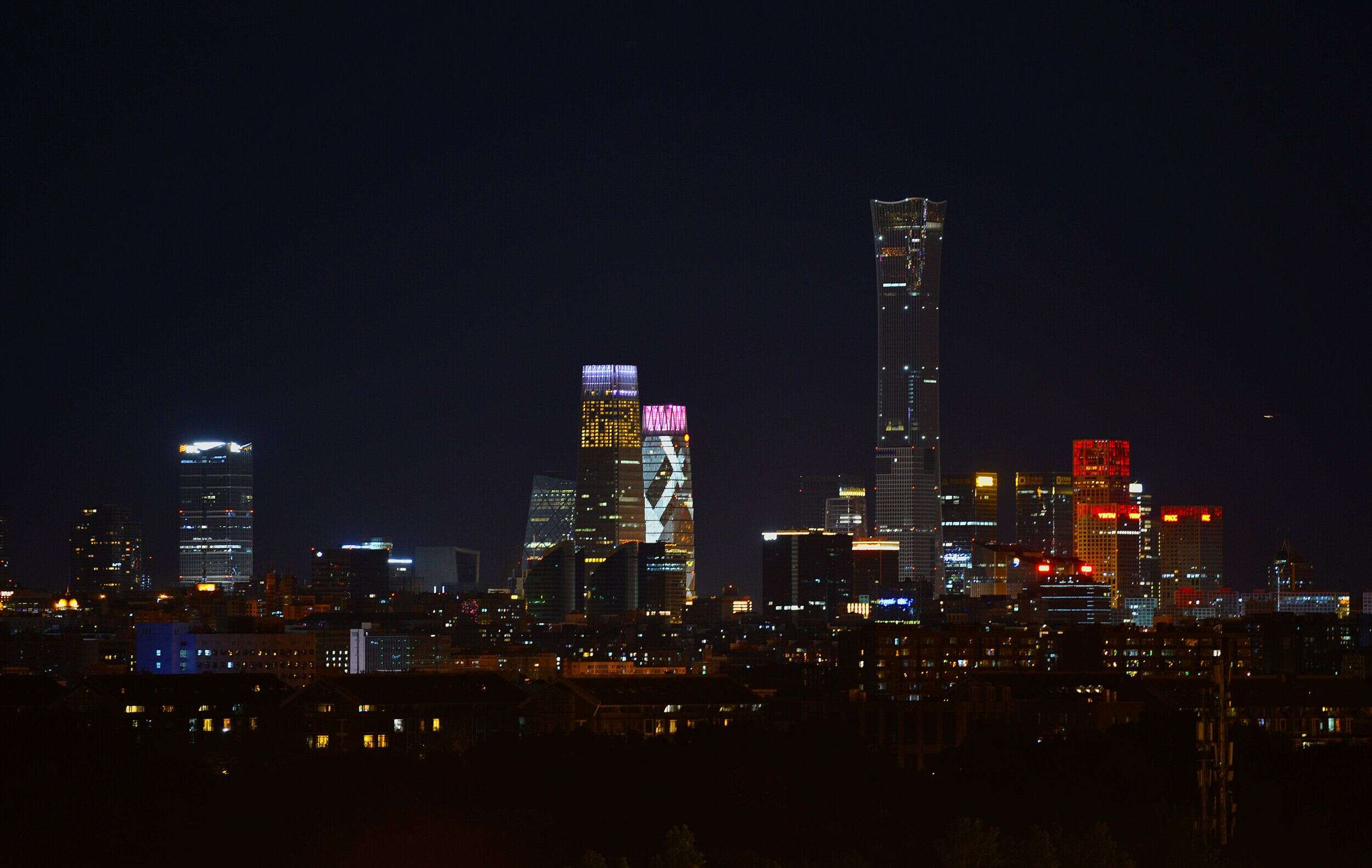 Pourquoi la Chine subit l'une des pires pénuries d'électricité de son histoire (photo d'illustration de Pékin le 1er août 2021) (Photo credit should read Costfoto/Barcroft Media via Getty Images)