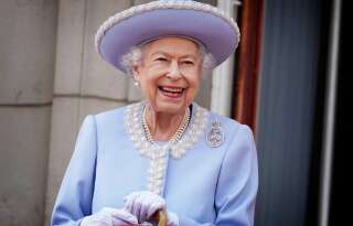 Elizabeth II, le 2 juin 2022 au palais de Buckingham.