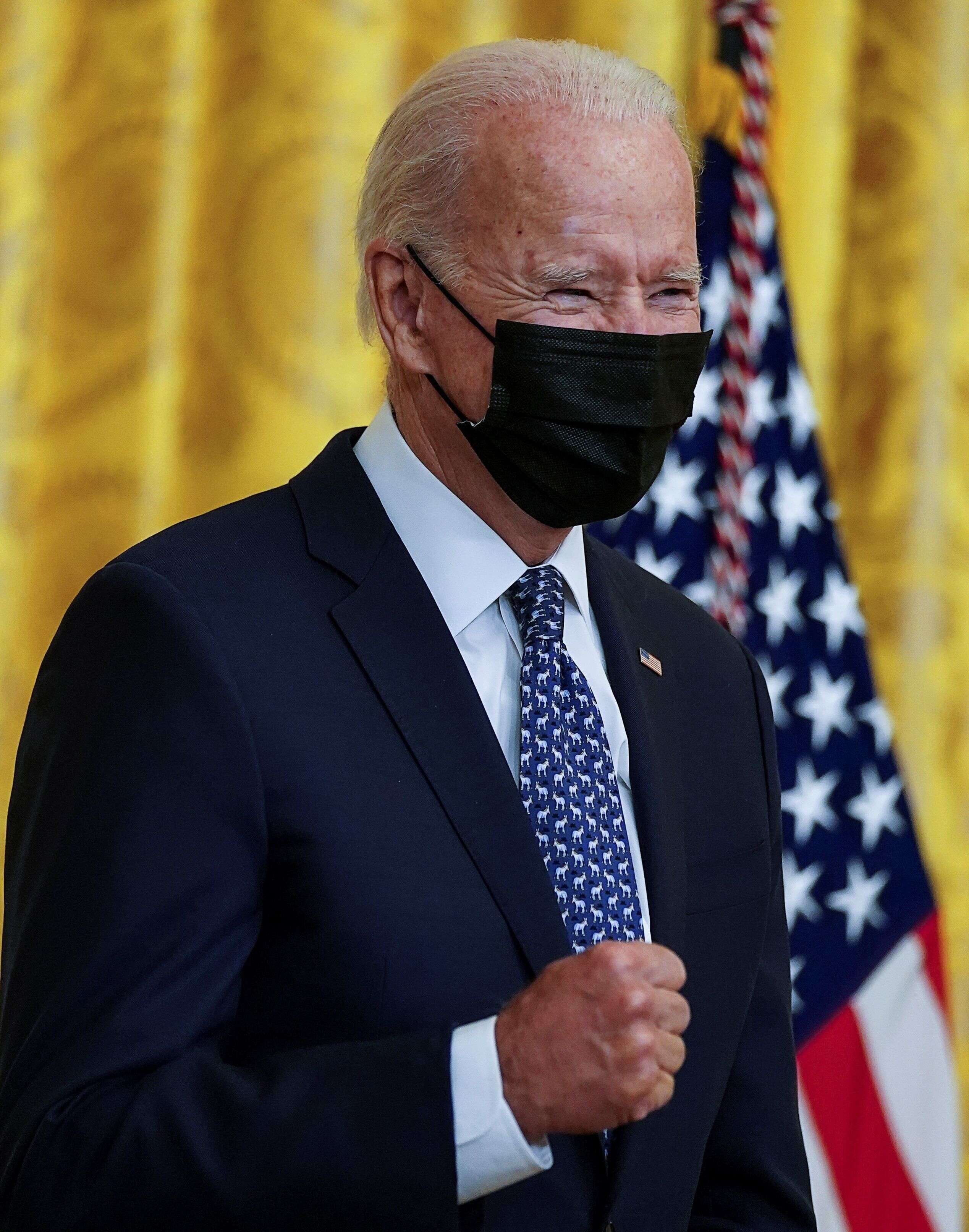 Joe Biden, ici à la Maison Blanche à Washington, le 8 septembre 2021.
