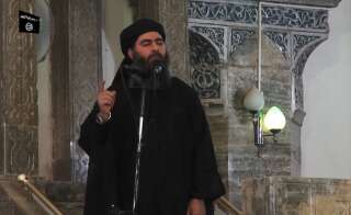 Abou Bakr al-Baghdadi ici dans une vidéo de propagande diffusée en juillet 2014.