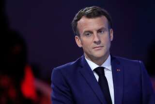 Emmanuel Macron à l'ouverture du Forum sur l'égalité hommes-femmes le 30 juin 2021.