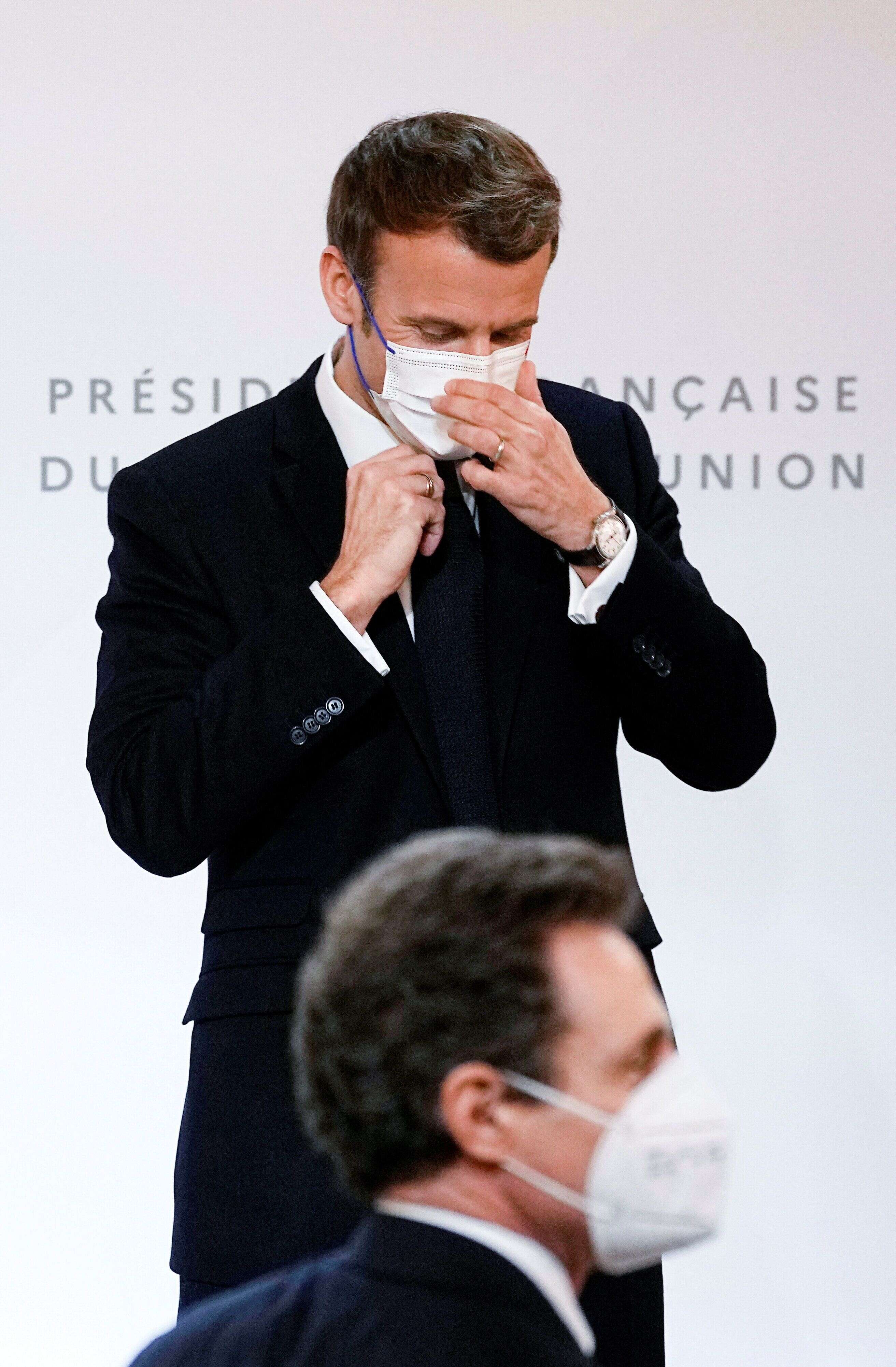 Emmanuel Macron photographié à l'Élysée ce vendredi 7 janvier (illustration)