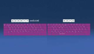 Azerty amélioré et BEPO, voici les nouveaux claviers officiels.