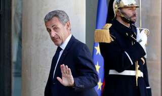 Nicolas Sarkozy ne sera pas présent au dernier meeting francilien de Valérie Pécresse dimanche 3 avril. (photo d'illustration prise le 25 février, lors d'une visite à l'Élysée sur invitation d'Emmanuel Macron pour évoquer la guerre en Ukraine)