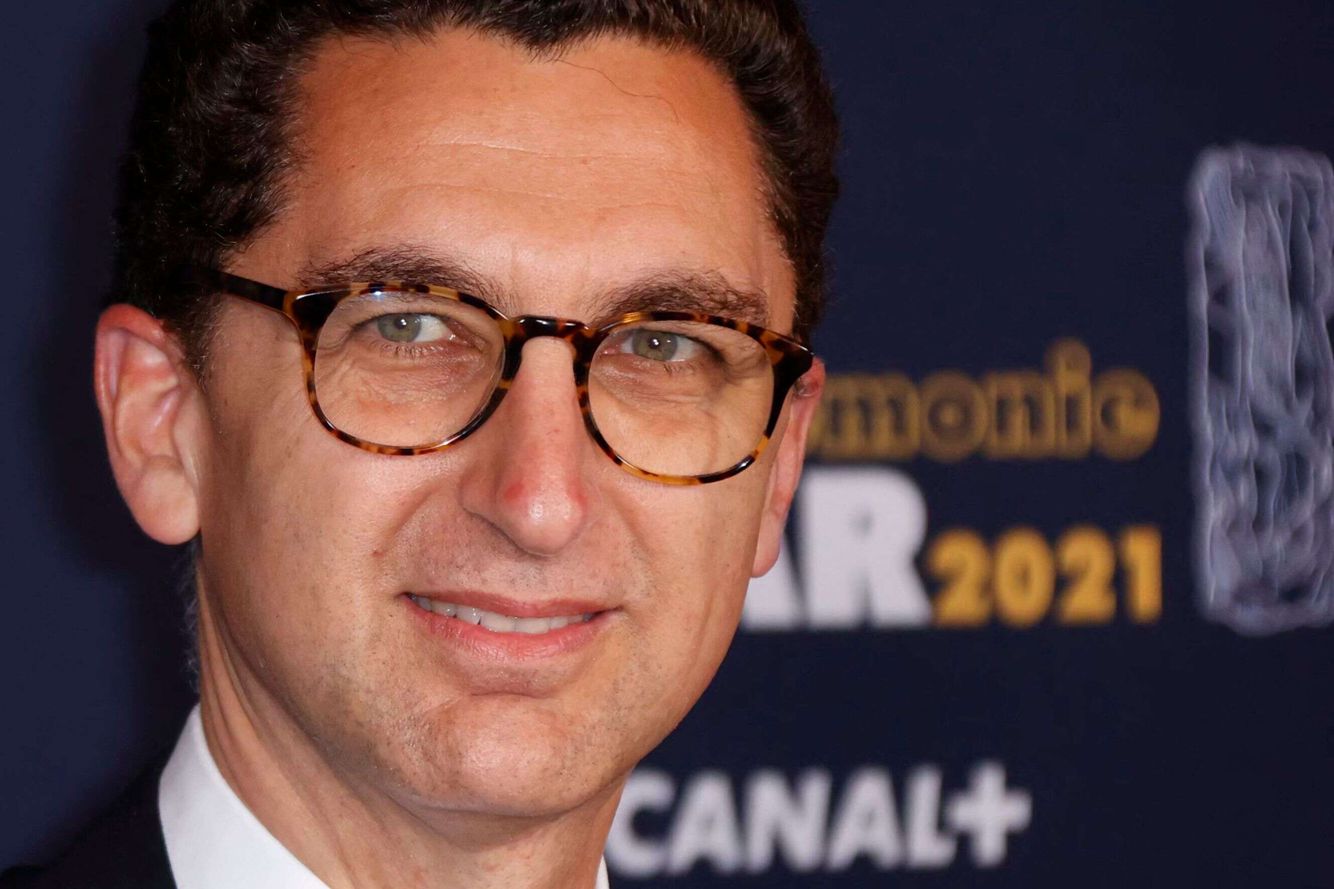 Maxime Saada, président du directoire du groupe Canal+ lors de 46ème cérémonie des César à Paris, le 12 mars 2021.