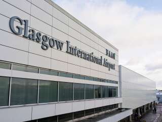 L'aéroport de Glasgow, ici photographié en 2012, où a été arrêté Xavier Dupont de Ligonnès après 8 ans de cavale.