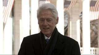 Bill Clinton, ici le 20 janvier 2021, a été hospitalisé pour une septicémie.