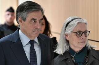 Les époux Fillon, le 27 février 2020 avant l'audience de leur procès pour l'affaire des soupçons d'emplois fictifs.