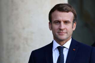 Le président de la République Emmanuel Macron à l'Élysée le 1er décembre 2021 (REUTERS/Sarah Meyssonnier).