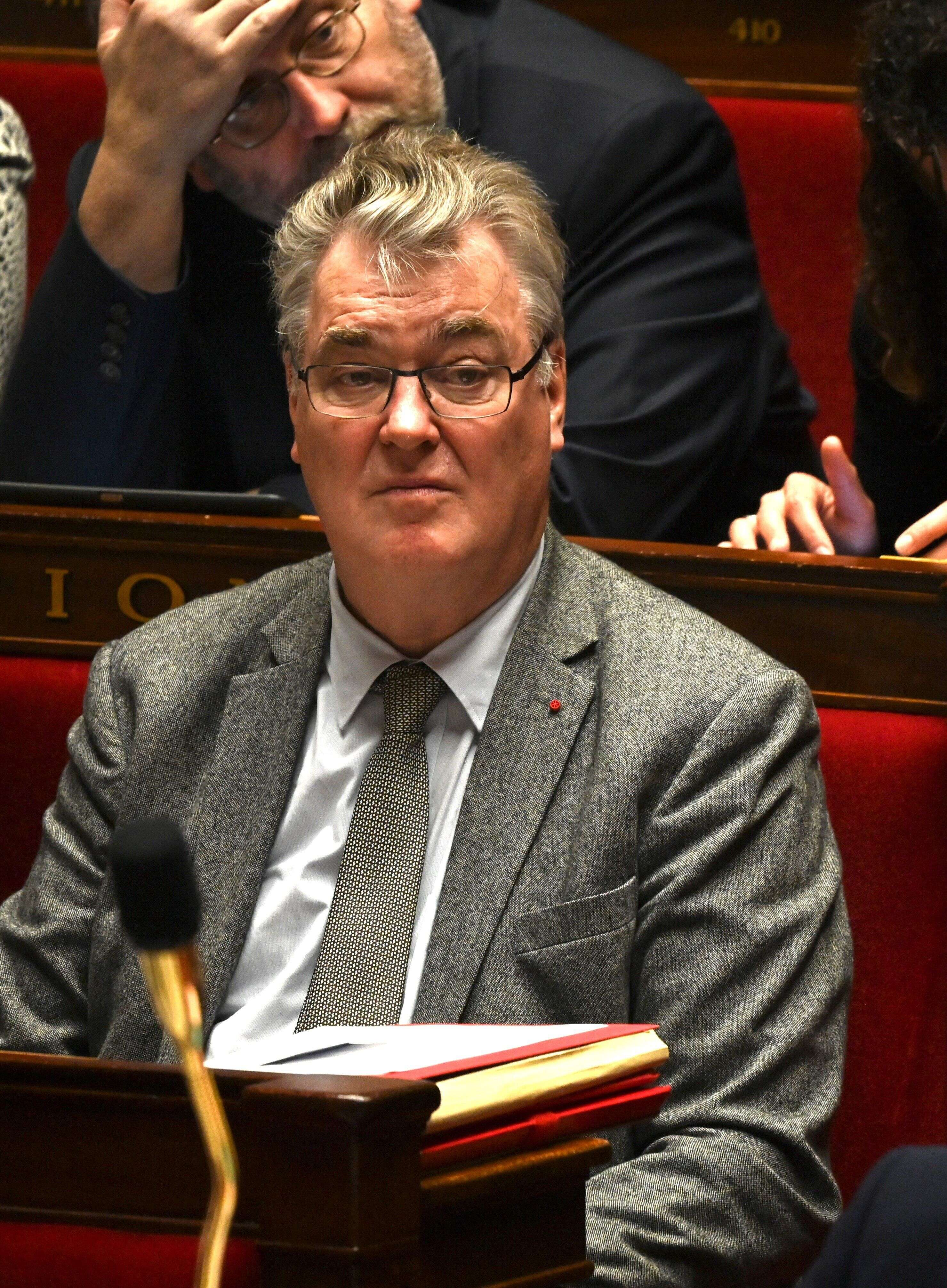 Jean-Paul Delevoye, haut commissaire à la réforme des retraites, à l'Assemblée nationale.
