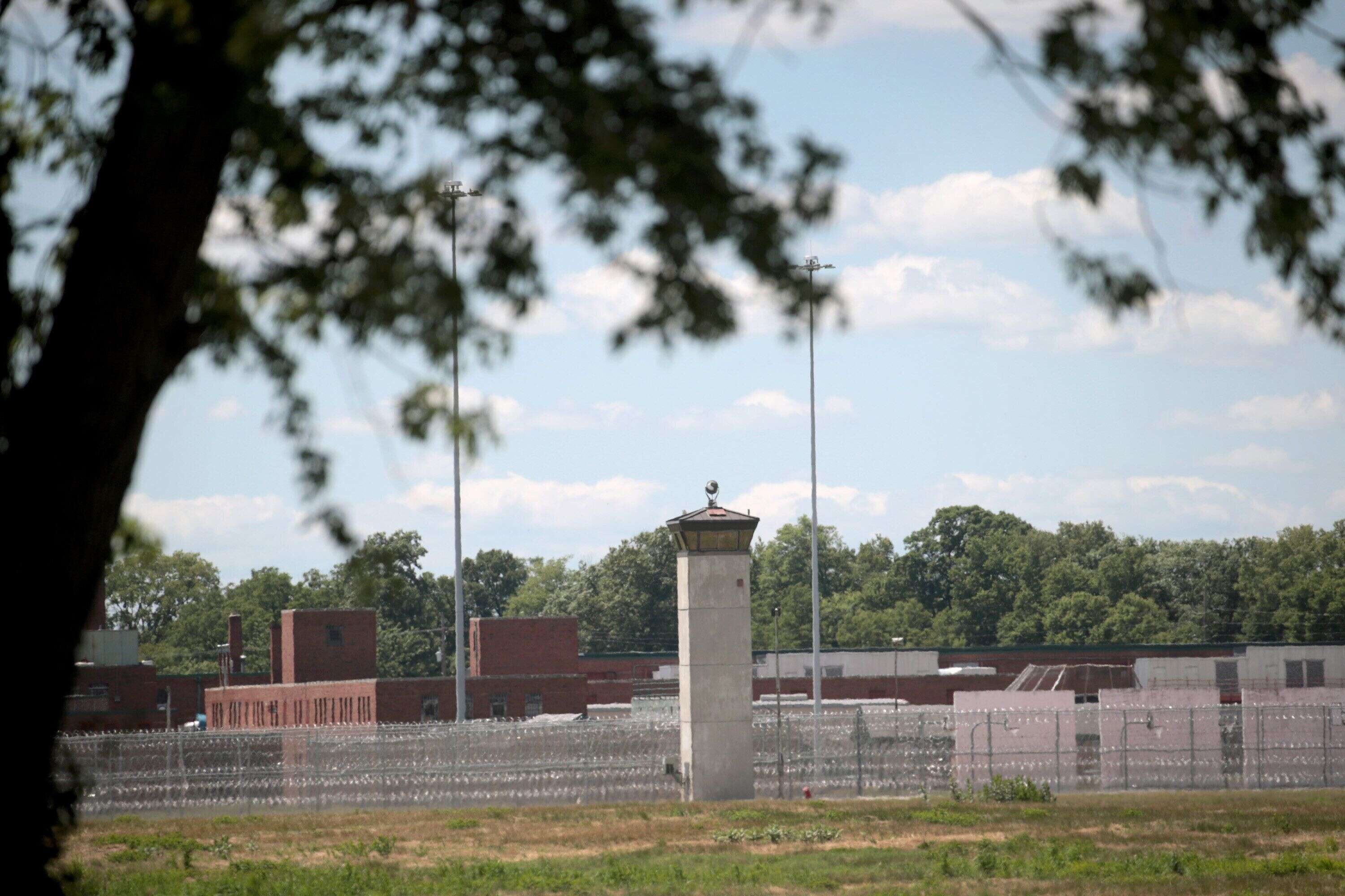 Une vue de la prison où a été exécuté Daniel Lee, à Terre Haute dans l'Indiana aux États-Unis, le 13 juillet 2020.