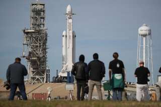 Revivez le lancement de Falcon Heavy, la fusée géante de SpaceX