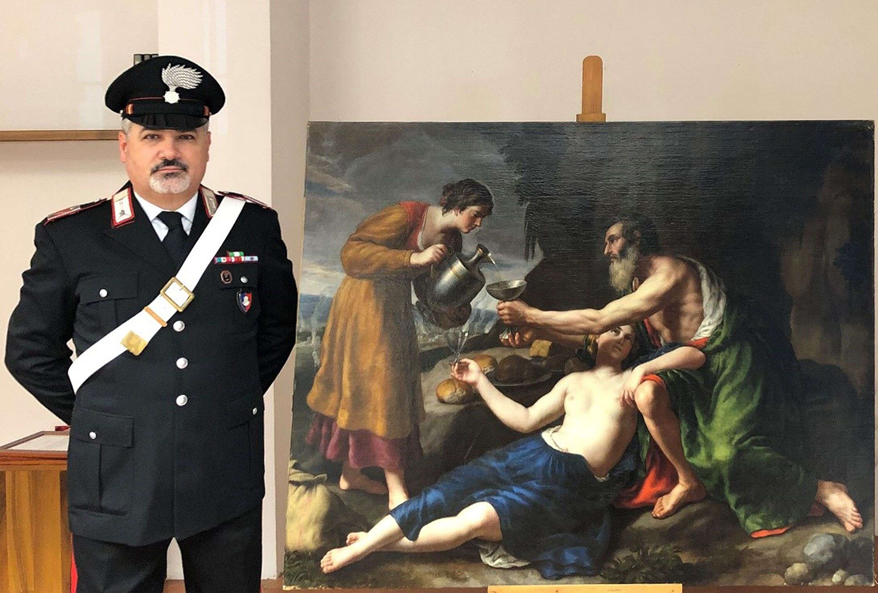 Une unité de carabiniers italiens a retrouvé le tableau de Nicolas Poussin