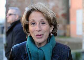 Brigitte Bareges le 6 février 2014 dans le centre-ville de Montauban