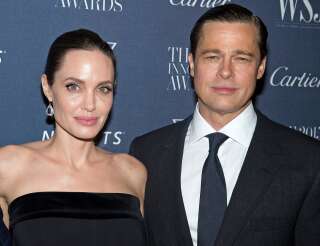 Angelina Jolie et Brad Pitt, ici à New York, le 4 novembre 2015.