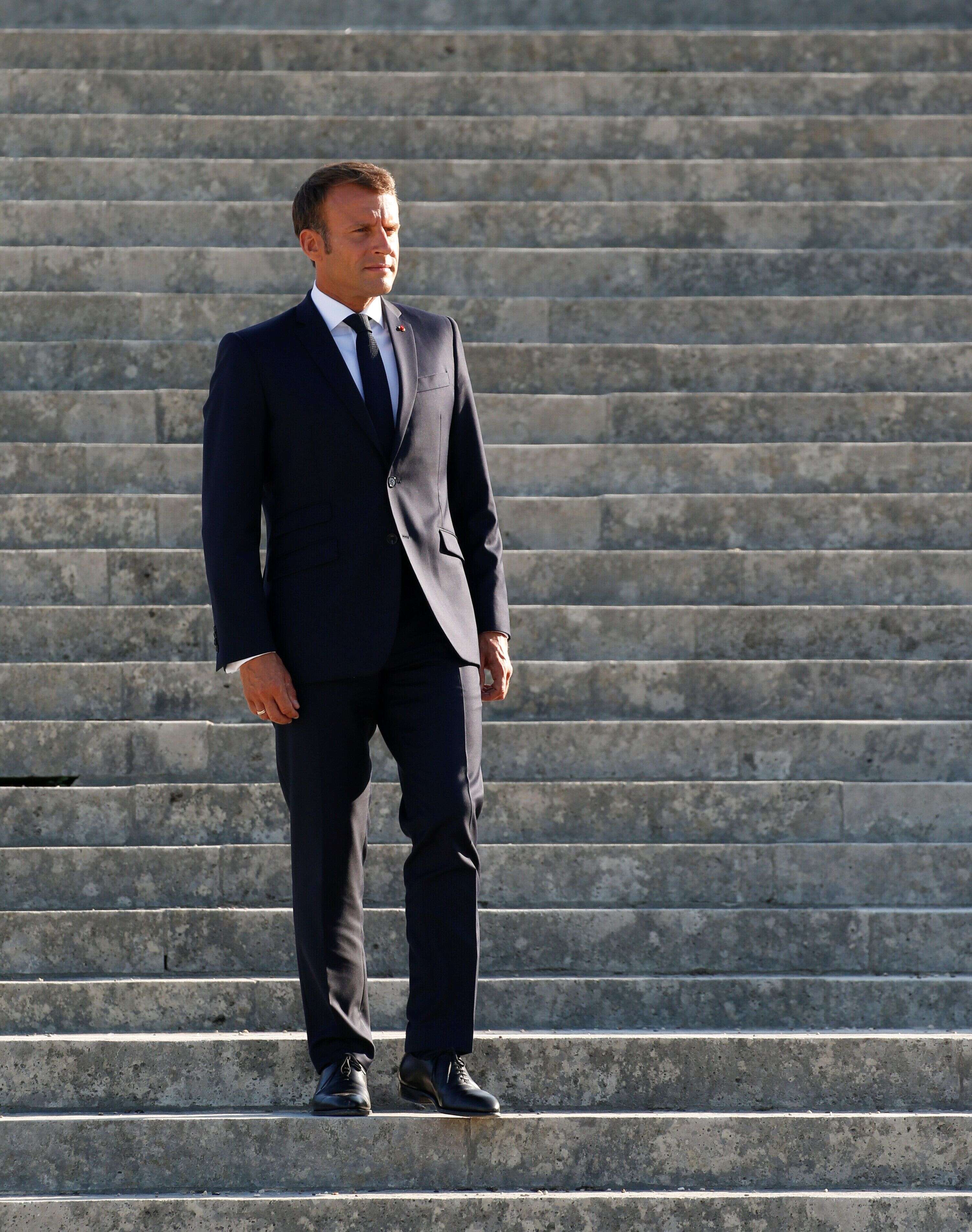 Emmanuel Macron, ici le 22 août au Château de Chantilly, prendra la parole devant les Français samedi 24 août.
