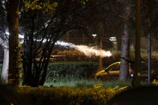 À Villeneuve-la-Garenne, la police visée par des feux d'artifice