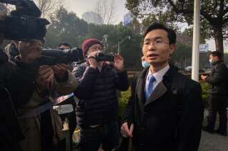 L'un des avocats de Zhang Zhan, Me Zhang Keke, à Shanghai