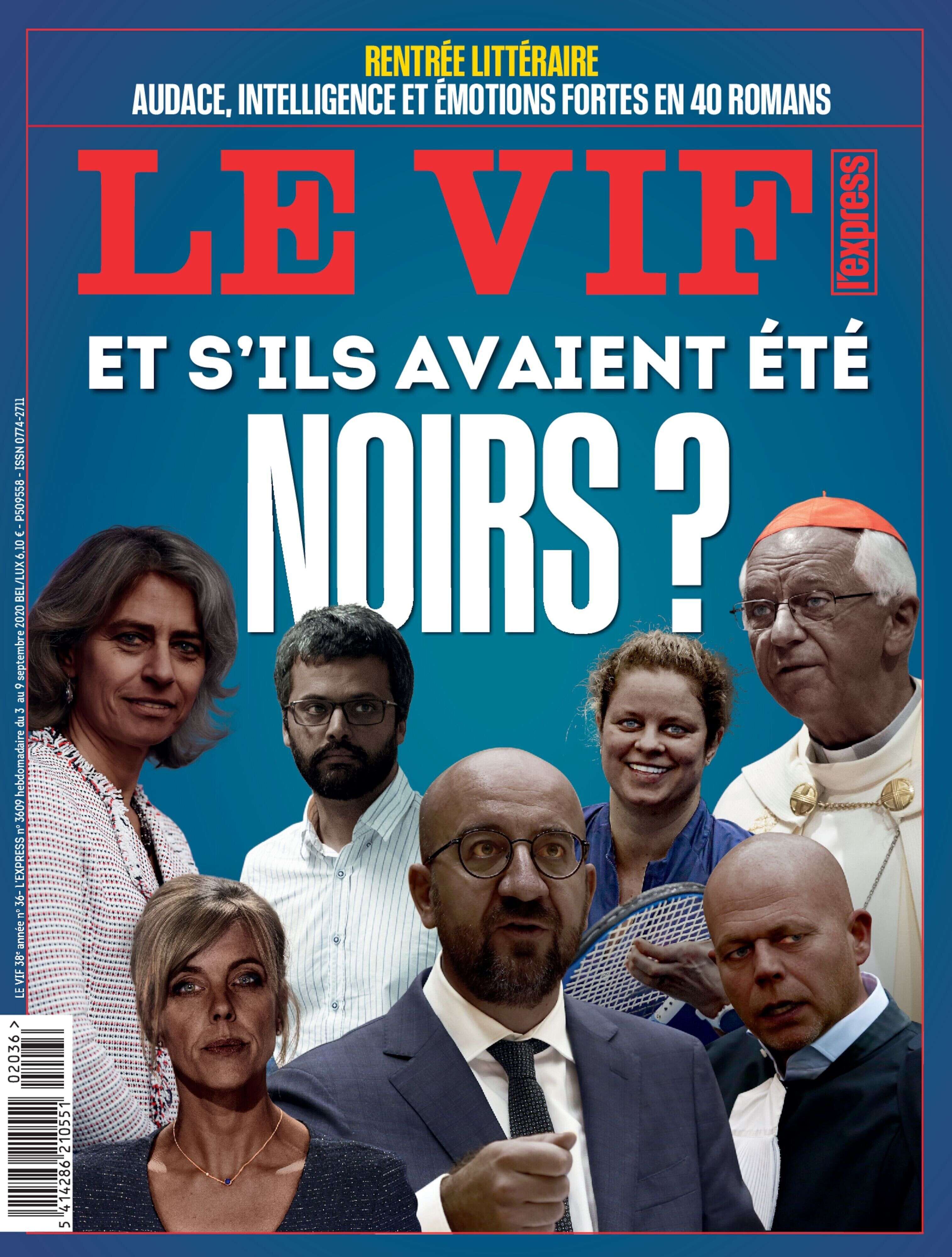La une du magazine Le Vif / L'Express du 3 septembre 2020 fait polémique