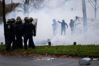 À Nantes, manifestation tendue entre supporters de foot et forces de l'ordre