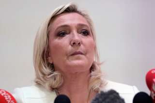 Accusée de climatosceptisme, Le Pen et RN répondent coup pour coup à Macron (Photo de Marine Le Pen prise le 13 avril 2022 à Paris AP Photo/Francois Mori)