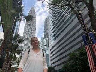 Christine à Kuala Lumpur - Malaisie