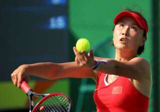 Peng Shuai, ancienne 14e joueuse mondiale à la WTA, en 2016 (photo d'archives)