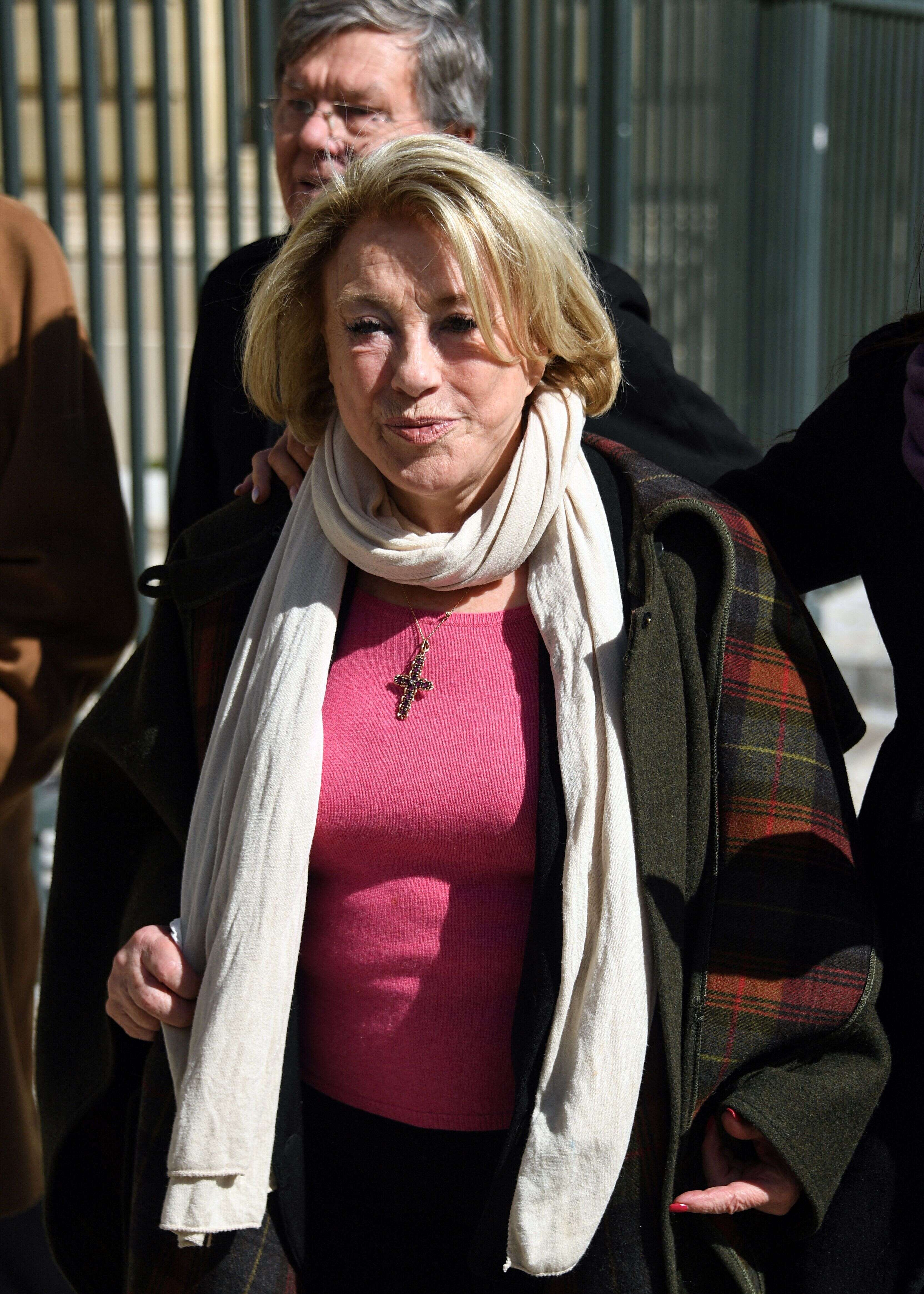 La maire d'Aix-en-Provence, Maryse Joissains-Masini (ici en mars 2019 au tribunal de Montpellier) a vu sa condamnation pour détournements de fonds publics alourdie en appel.