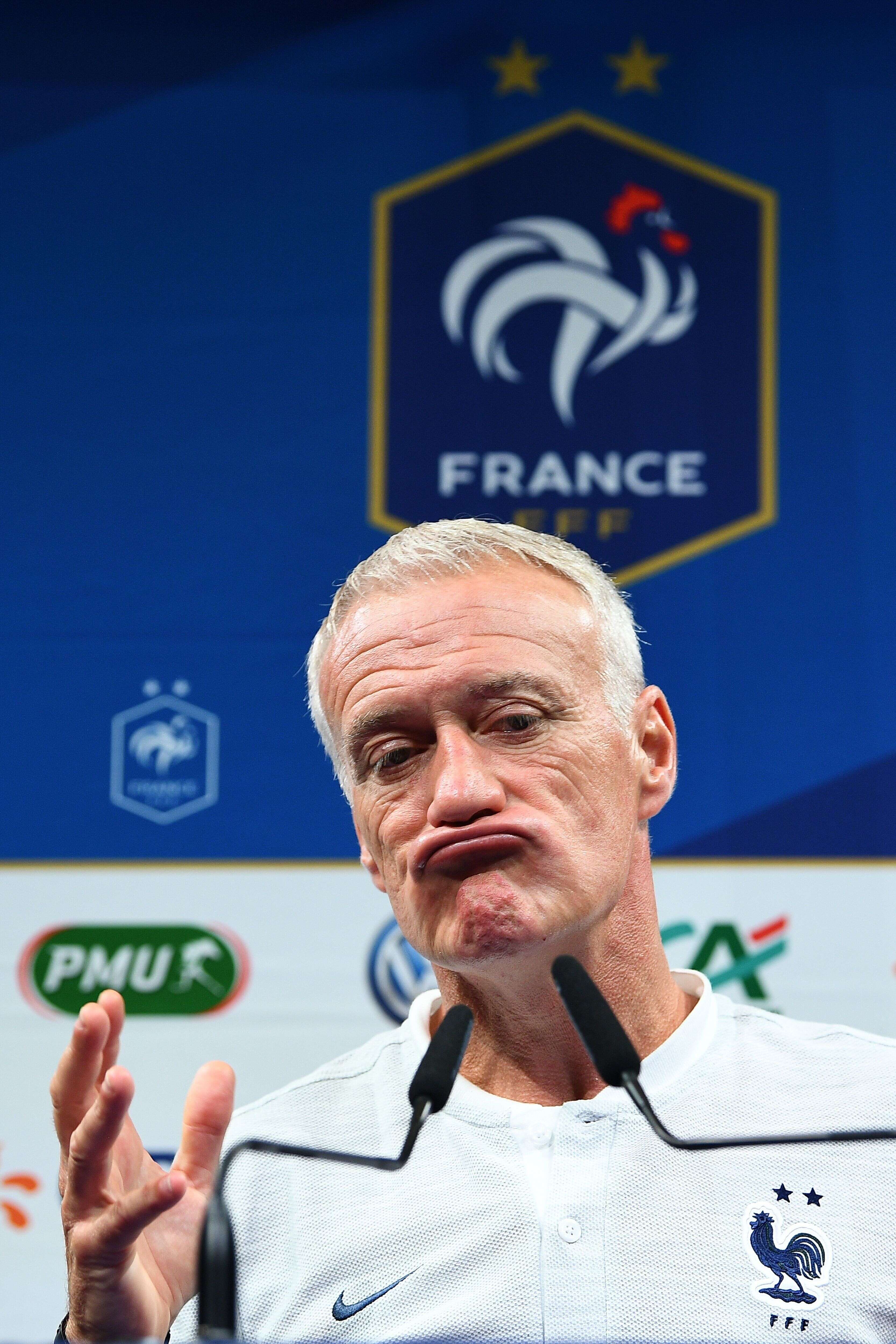 Découvrez le groupe de l'Équipe de France de Didier Deschamps (ici le 3 septembre 2019) pour l'Euro de foot 2020