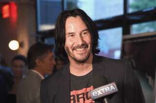 NEW YORK, NY - JULY 11:  Actor Keanu Reeves attends the 'Siberia' New York premiere at The Metrograph on July 11, 2018 in New York City.  (Photo by Gary Gershoff/WireImage)