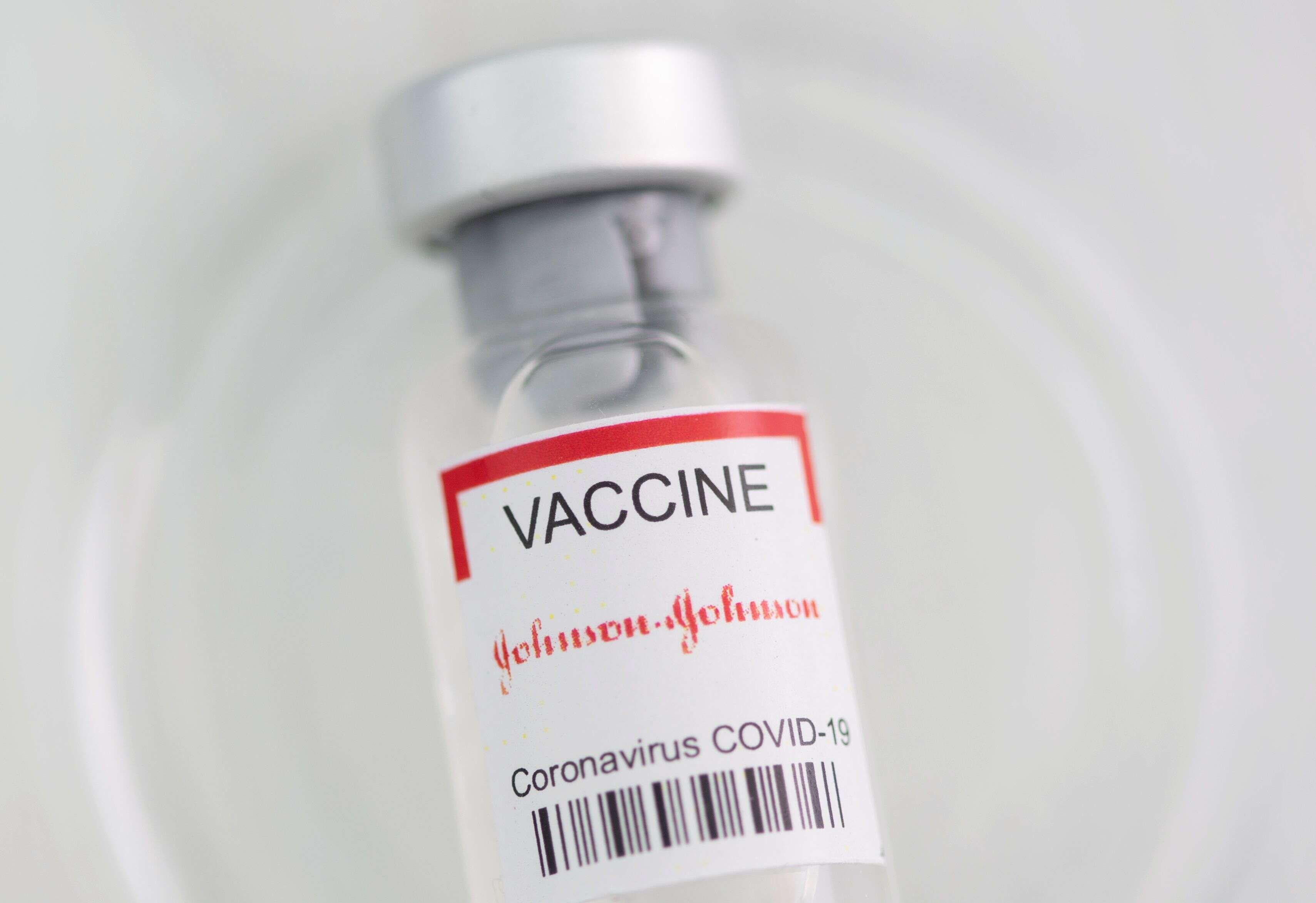 Un flacon de vaccin Johnson&Johnson contre le Covid-19