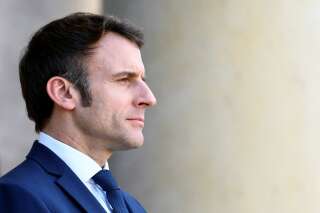 Emmanuel Macron, ici à l'Élysée à Paris, le 28 février 2022.
