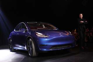 Elon Musk dévoile la Tesla Model Y, un SUV électrique abordable