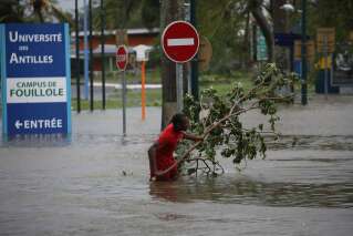 Ouragan Maria: deux morts et deux disparus en Guadeloupe